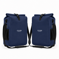 Cycloni CORE Luxe Fietstas Set E-bike - Afneembaar - 56 Liter - Blauw