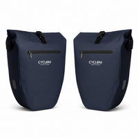  Cycloni Ridge Luxe Fietstas Set E-bike - 56 Liter - Blauw 