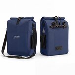 Cycloni Core Waterdichte Fietstas 28L - Blauw - Enkele E-bike Pakaftas met Schouderband