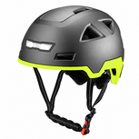 Vito E-City - Pedelec Fietshelm - Mat Zwart Fluor Geel L/XL