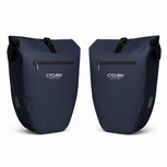  Cycloni Ridge Luxe Fietstas Set E-bike - 56 Liter - Blauw 