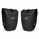 Cycloni Ridge Luxe Fietstas Set E-bike - 56 Liter - Zwart