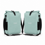 Cycloni CORE Luxe Fietstas Set E-bike - Afneembaar - 56 Liter - Mint Groen