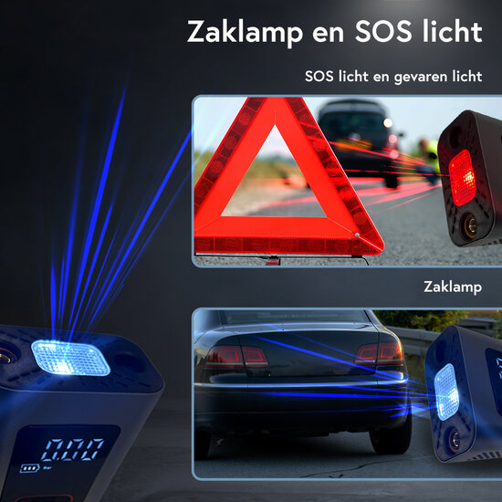 Draagbare Elektrische bandenpomp