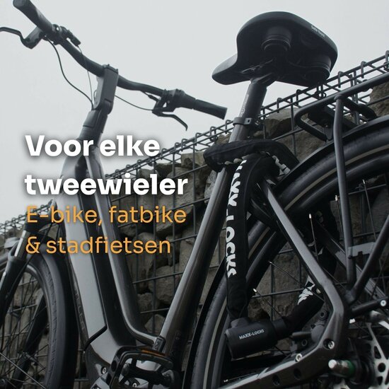 Fietsslot ART-2 Maxx-Locks Nelson 90cm - Zwart