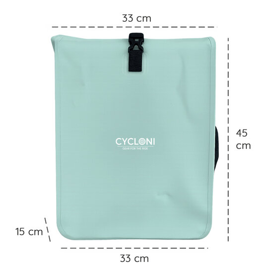 Cycloni Enkele E-bike Pakaftas met Schouderband