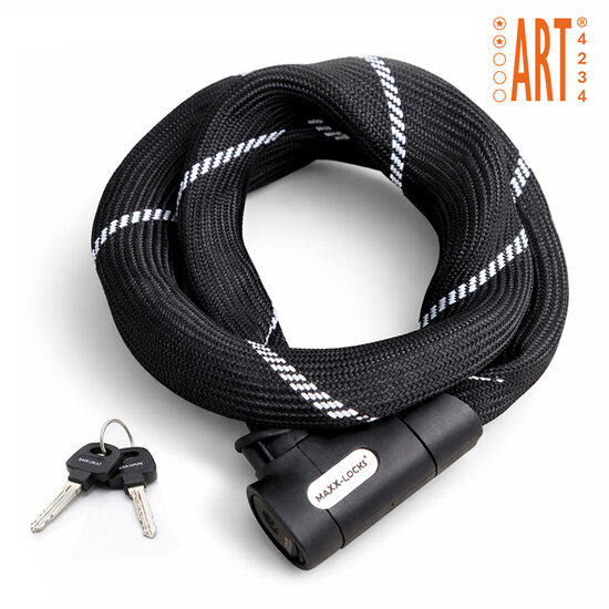 Maxx-Locks Twizel Fietsslot ART 2 - 85cm - Zwart