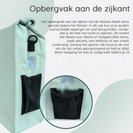 Cycloni Enkele E-bike Pakaftas met Schouderband