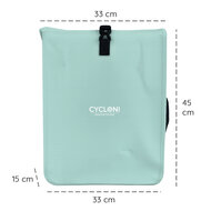 Cycloni Enkele E-bike Pakaftas met Schouderband