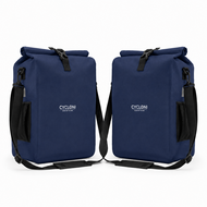 Cycloni CORE Luxe Fietstas Set E-bike - Afneembaar - 56 Liter - Blauw