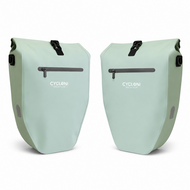 Cycloni Ridge Luxe Fietstas Set E-bike - 56 Liter - Mint Groen