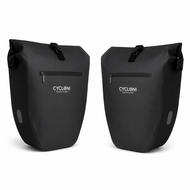 Cycloni Ridge Luxe Fietstas Set E-bike - 56 Liter - Zwart