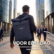 Cycloni DASH Luxe Fietstas - Rugzak - Set van 2 - Afneembaar - 56 Liter - Blauw