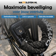 Maxx-Locks Bulls Kettingslot - 100cm
