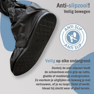 Maxxcovers Overschoenen / Regenschoenen - Waterdicht - Maat 38/39 - Zwart